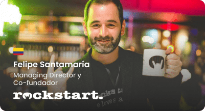 Felipe Santamaria Cofundador de rockstart aceleradora