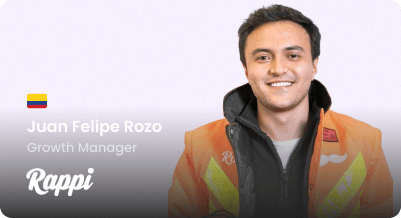Juan Felipe Rozo Growth Manager Rappi