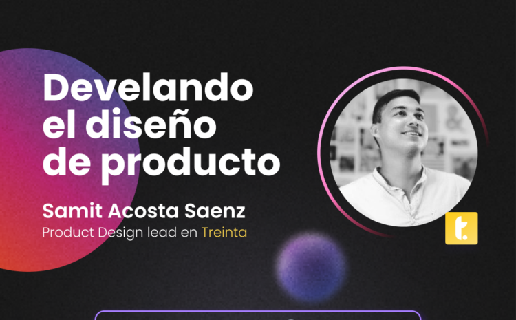  Startups sin filtro | Ep 004 Samit Acosta Product Design lead en Treinta | El diseño de productos￼